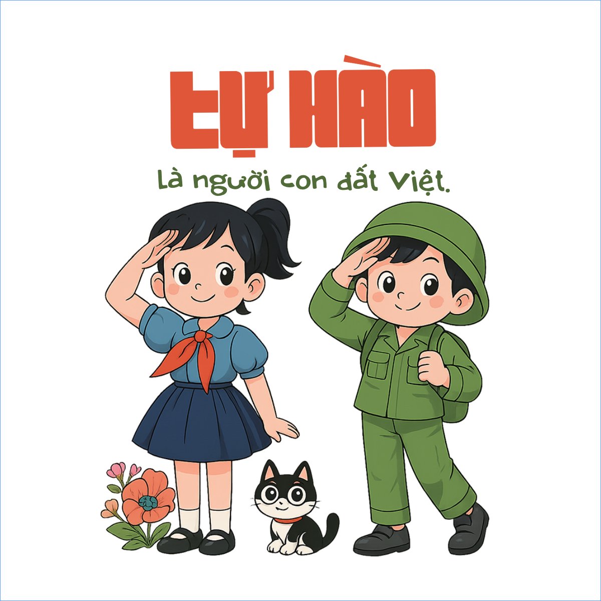 Mẫu Túi canvas 2/9, Quốc Khánh, lễ hội, Việt Nam, cá nhân, personal style, sự kiện, event, dễ thương, cute — LayerPic