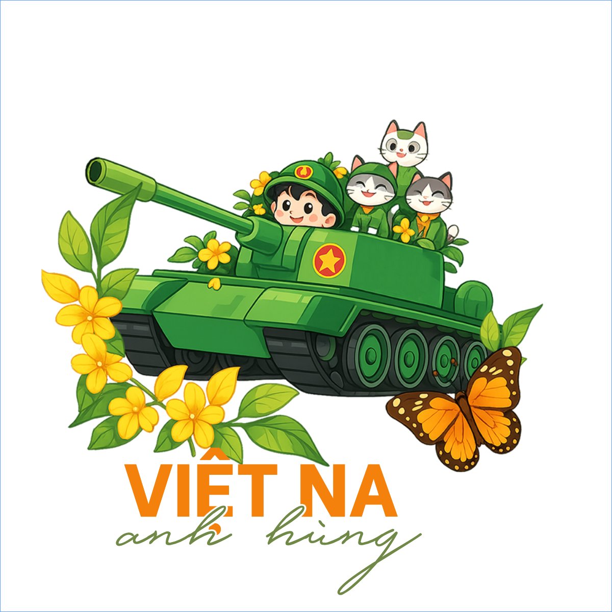 Mẫu Túi canvas 2/9, Quốc Khánh, lễ hội, Việt Nam, hội nhóm, team, tập thể, sự kiện, event, dễ thương, cute — LayerPic
