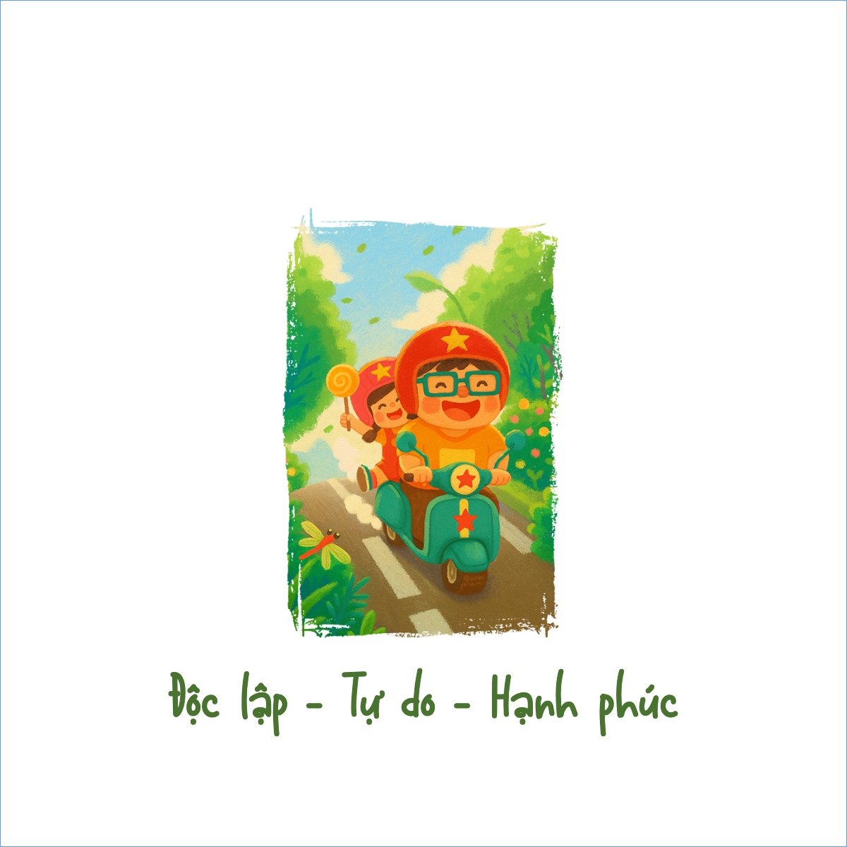 Mẫu Túi canvas 2/9, Quốc Khánh, lễ hội, Việt Nam, gia đình, family, hội nhóm, team, tập thể, sự kiện, event, dễ thương, cute — LayerPic