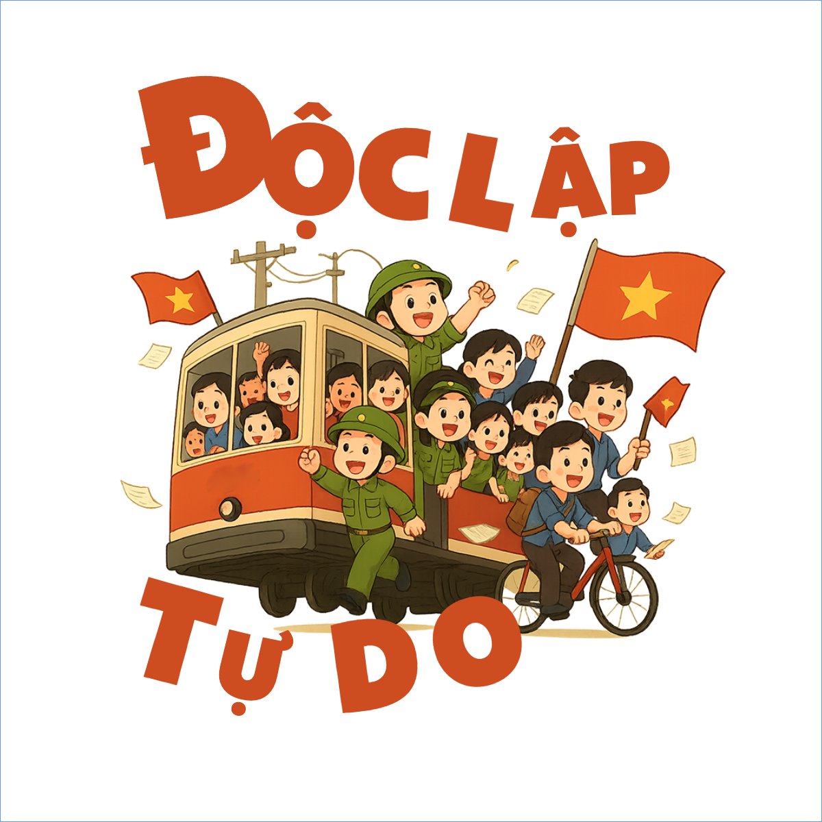 Mẫu Túi canvas 2/9, Quốc Khánh, lễ hội, Việt Nam, cá nhân, personal style, sự kiện, event, retro, cổ điển, vintage — LayerPic