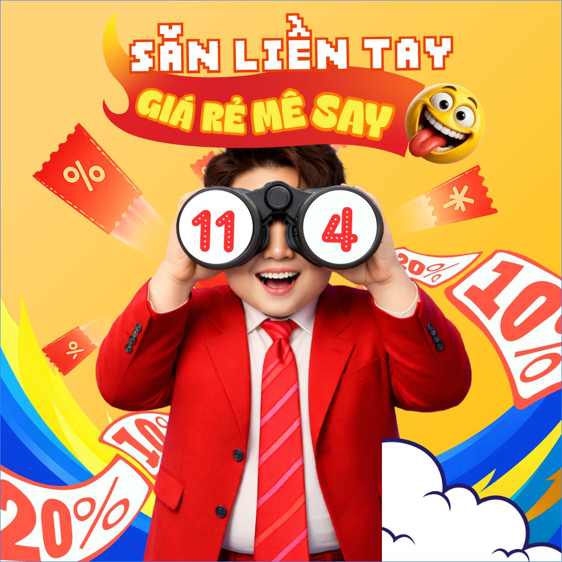 Săn liền tay giá mê say