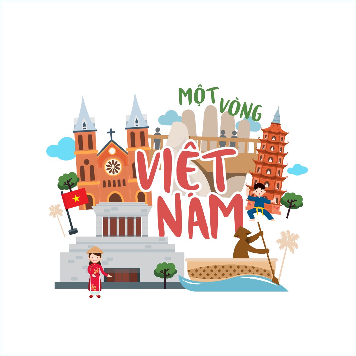 Mẫu Túi canvas 2/9, Quốc Khánh, lễ hội, Việt Nam, hội nhóm, team, tập thể, sự kiện, event, dễ thương, cute — LayerPic