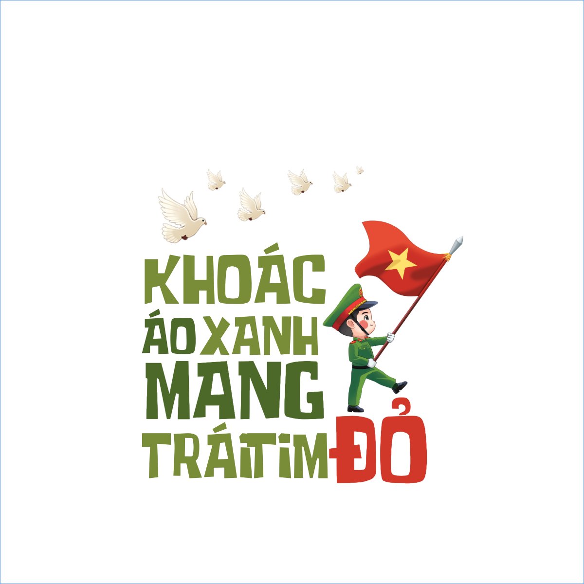 Mẫu Túi canvas 2/9, Quốc Khánh, lễ hội, Việt Nam, hội nhóm, team, tập thể, sự kiện, event, dễ thương, cute — LayerPic