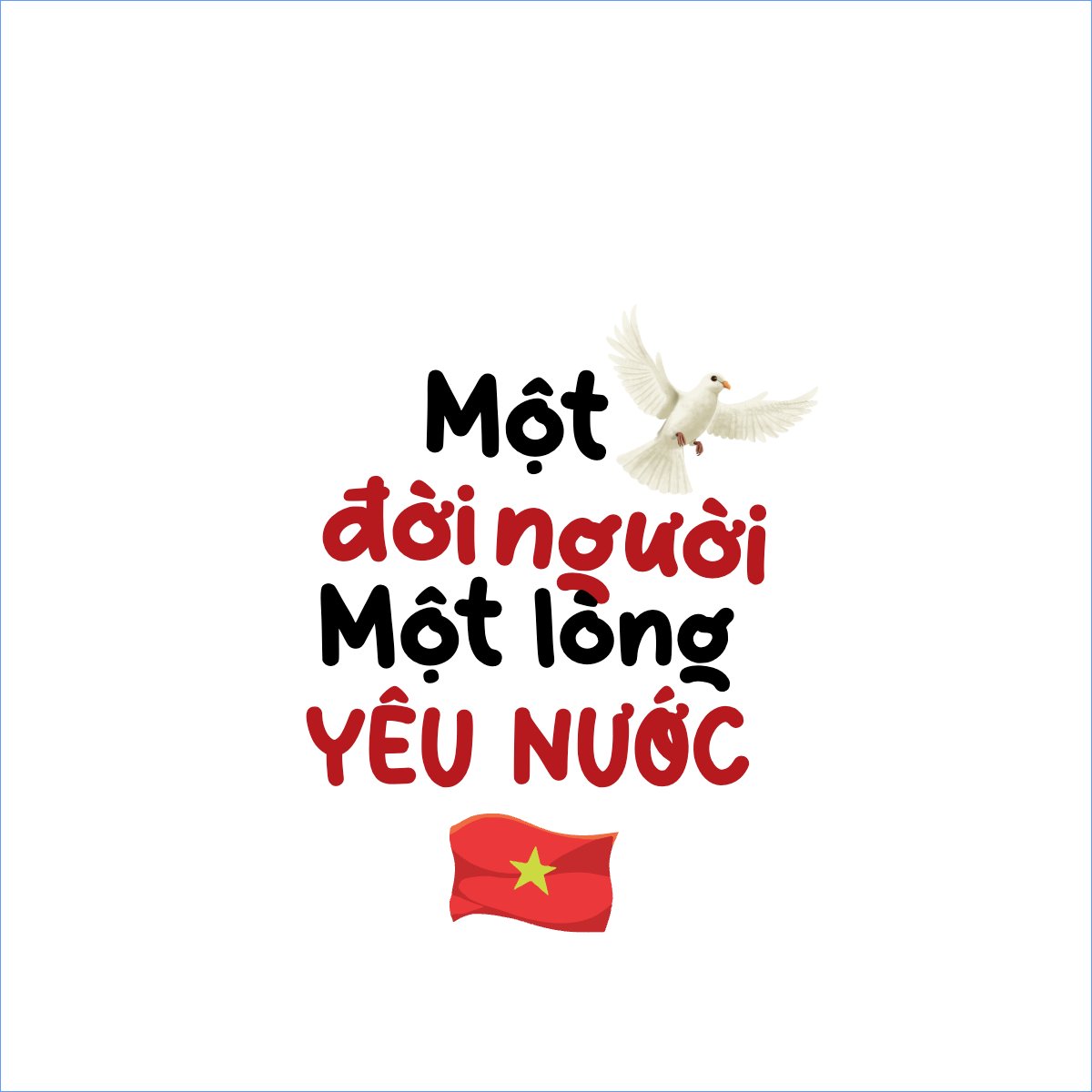 Mẫu Túi canvas 2/9, Quốc Khánh, lễ hội, Việt Nam, cá nhân, personal style, sự kiện, event, dễ thương, cute — LayerPic