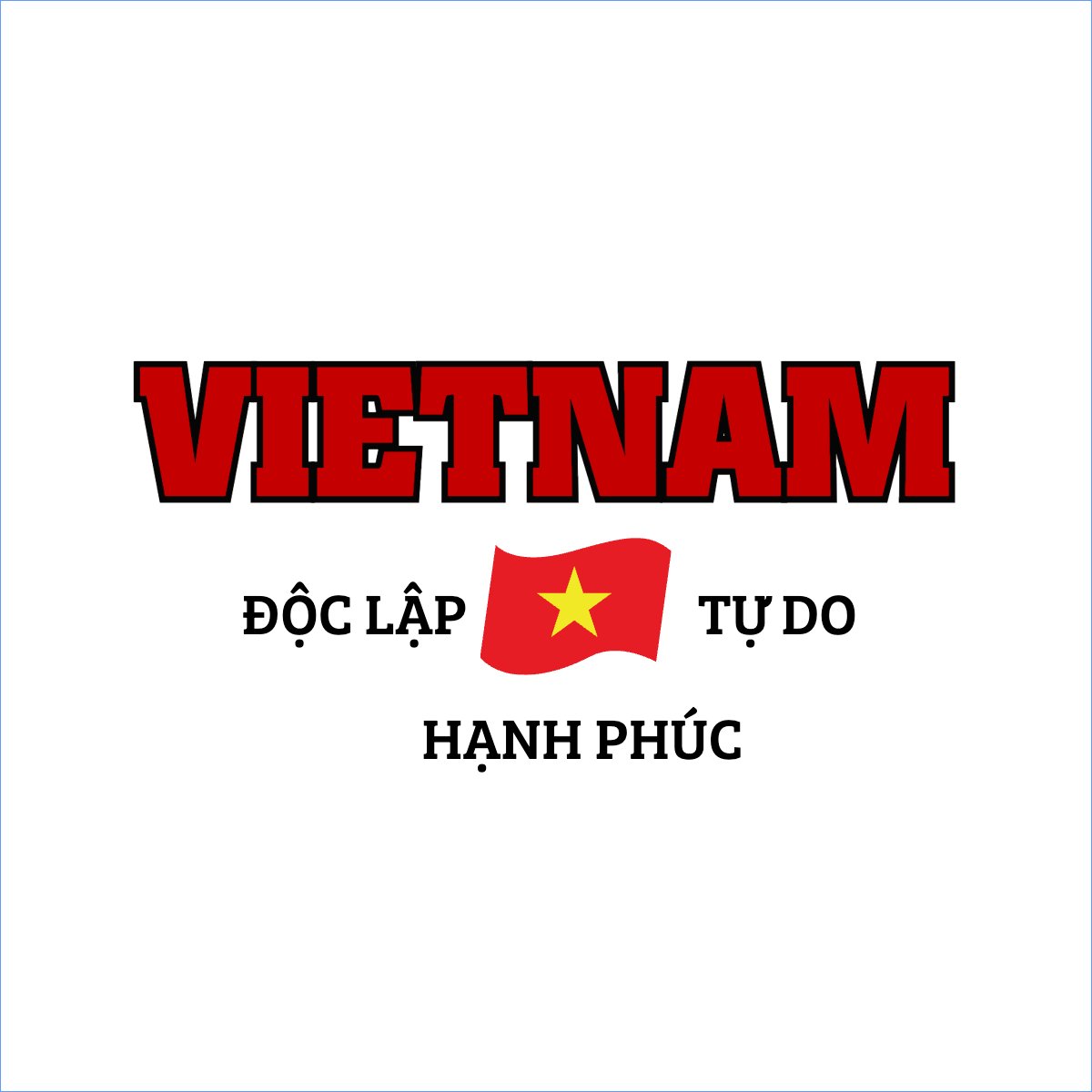Mẫu Túi canvas 2/9, Quốc Khánh, lễ hội, Việt Nam, cá nhân, personal style, sự kiện, event, dễ thương, cute — LayerPic