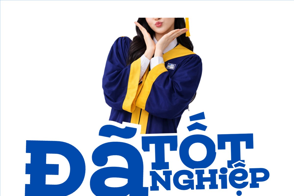 Mẫu Hashtag cầm tay Chúc mừng tốt nghiệp — LayerPic