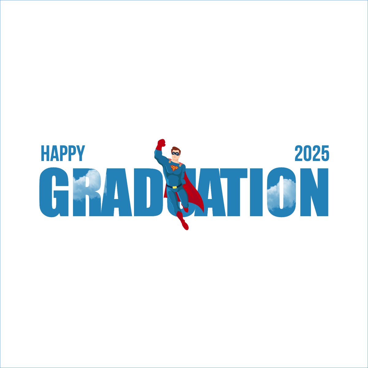 Mẫu Túi canvas Tốt nghiệp, graduation, cá nhân, nhân vật, personal style, signature, superman — LayerPic