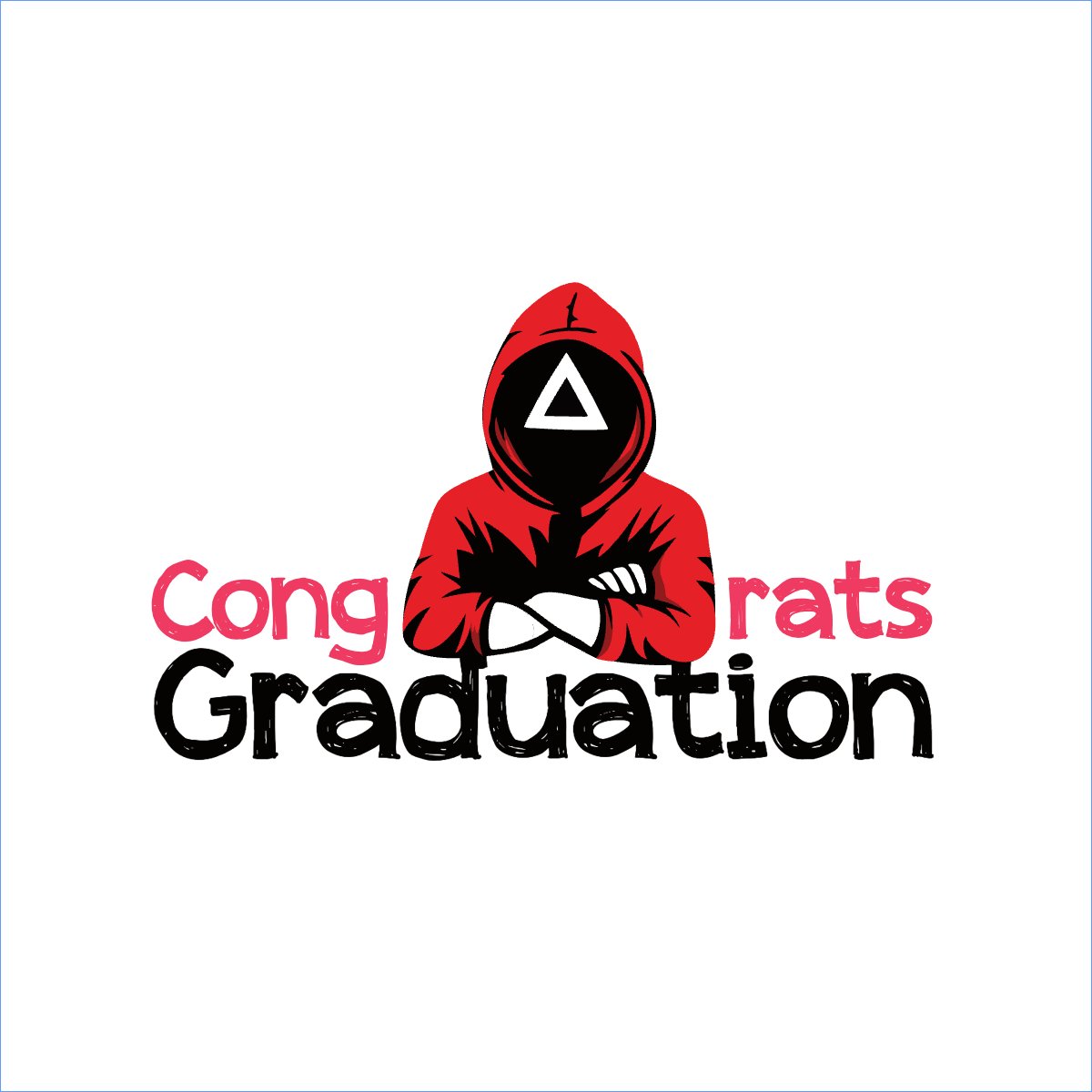 Mẫu Túi canvas Tốt nghiệp, graduation, cá nhân, nhân vật, personal style, signature, squid game — LayerPic