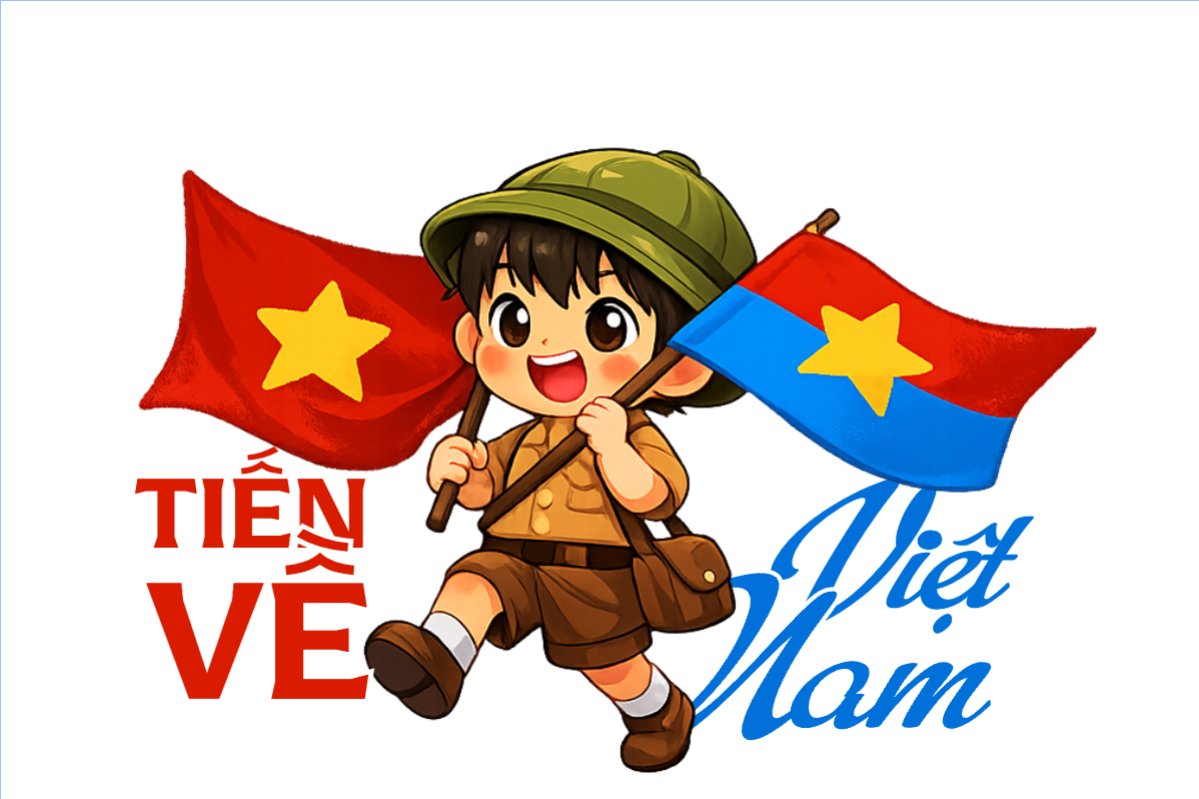 Mẫu Hashtag cầm tay Giải phóng miền Nam thống nhất đất nước — LayerPic