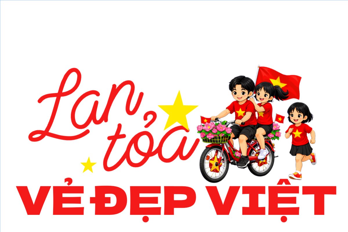 Mẫu Hashtag cầm tay Lan tỏa vẻ đẹp Việt — LayerPic