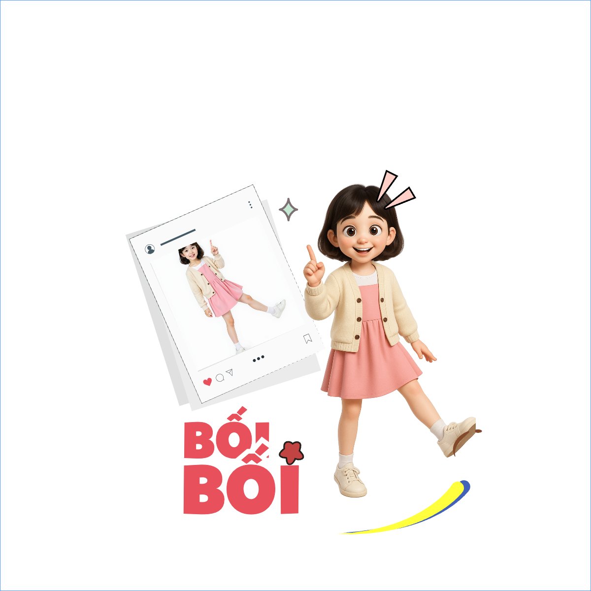 Mẫu Túi canvas Quốc tế thiếu nhi, 1/6, International Children's Day, trending, hot, viral, xu hướng, thịnh hành,cá nhân, nhân vật, personal style, signature — LayerPic