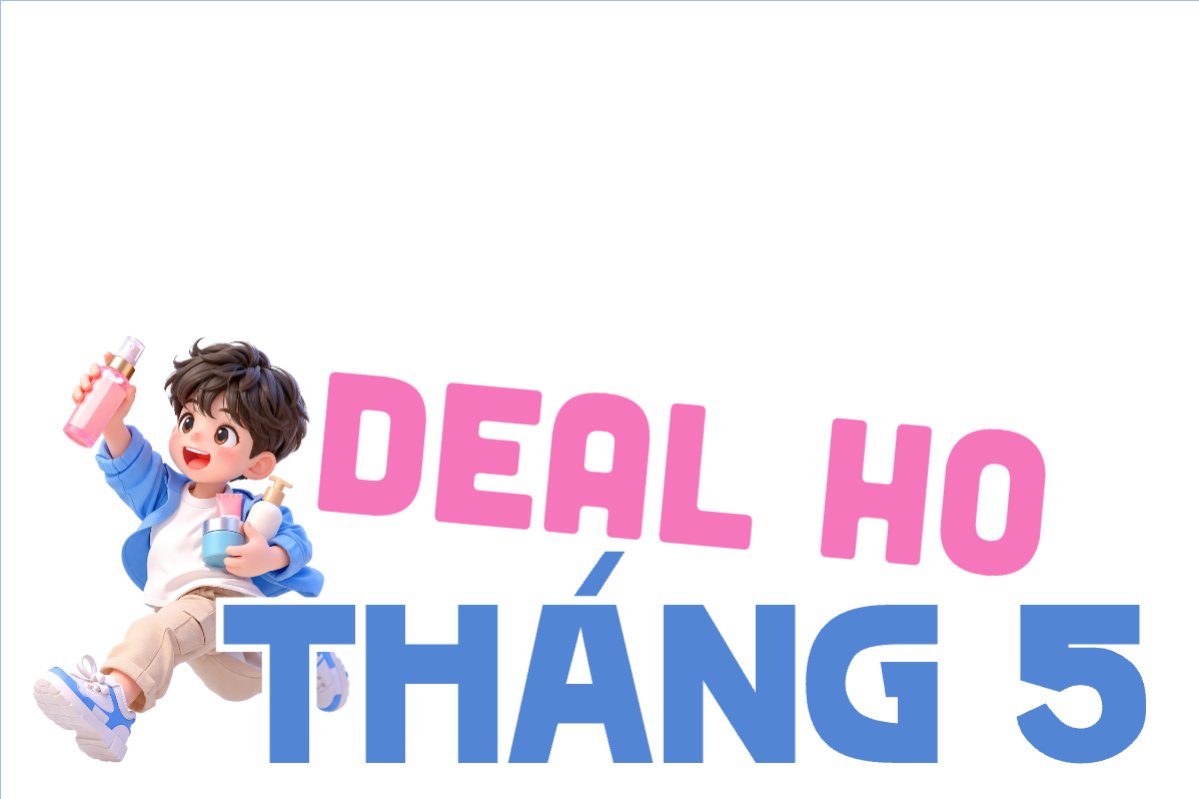Mẫu Hashtag cầm tay Deal hot tháng 5 — LayerPic
