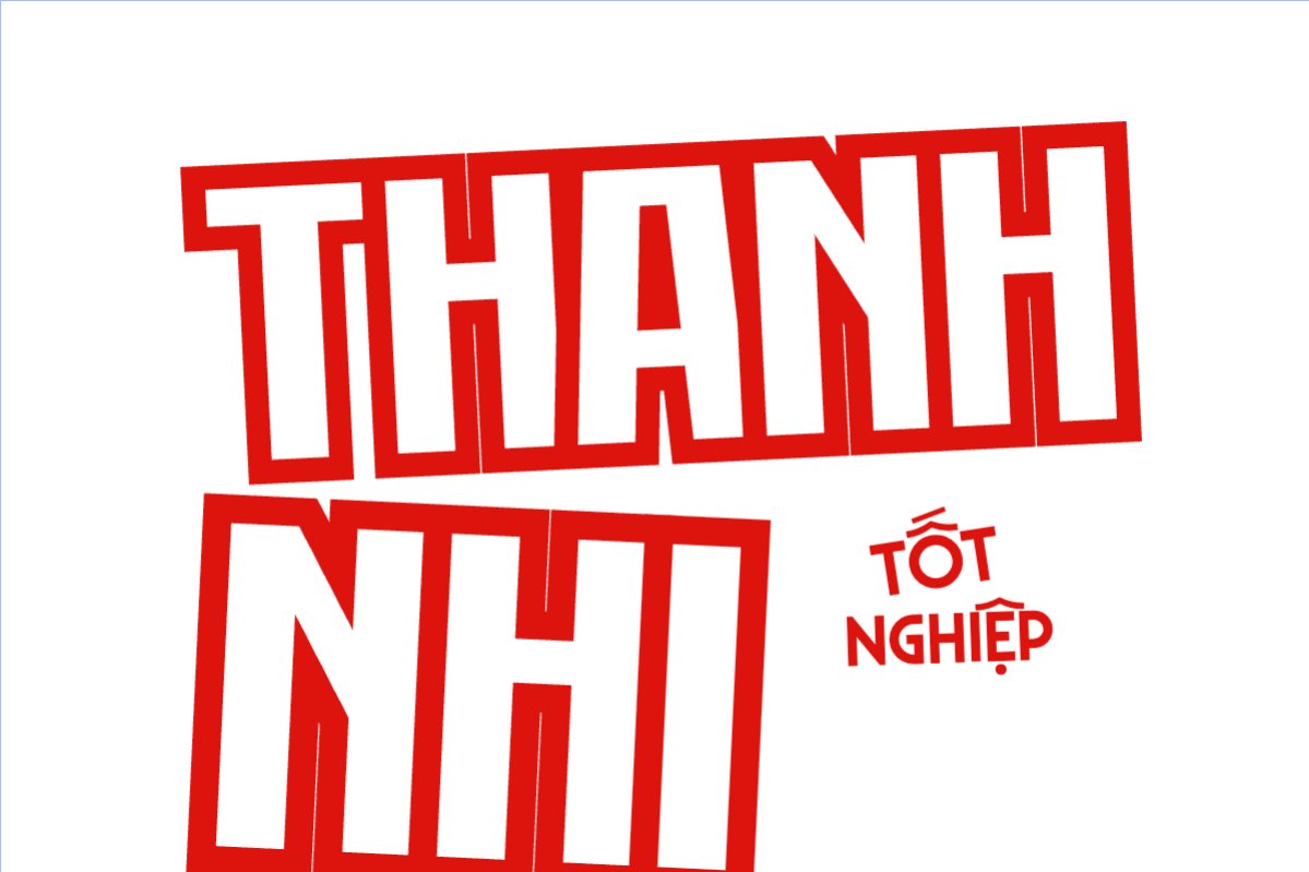 Mẫu Hashtag cầm tay Chúc mừng tốt nghiệp — LayerPic