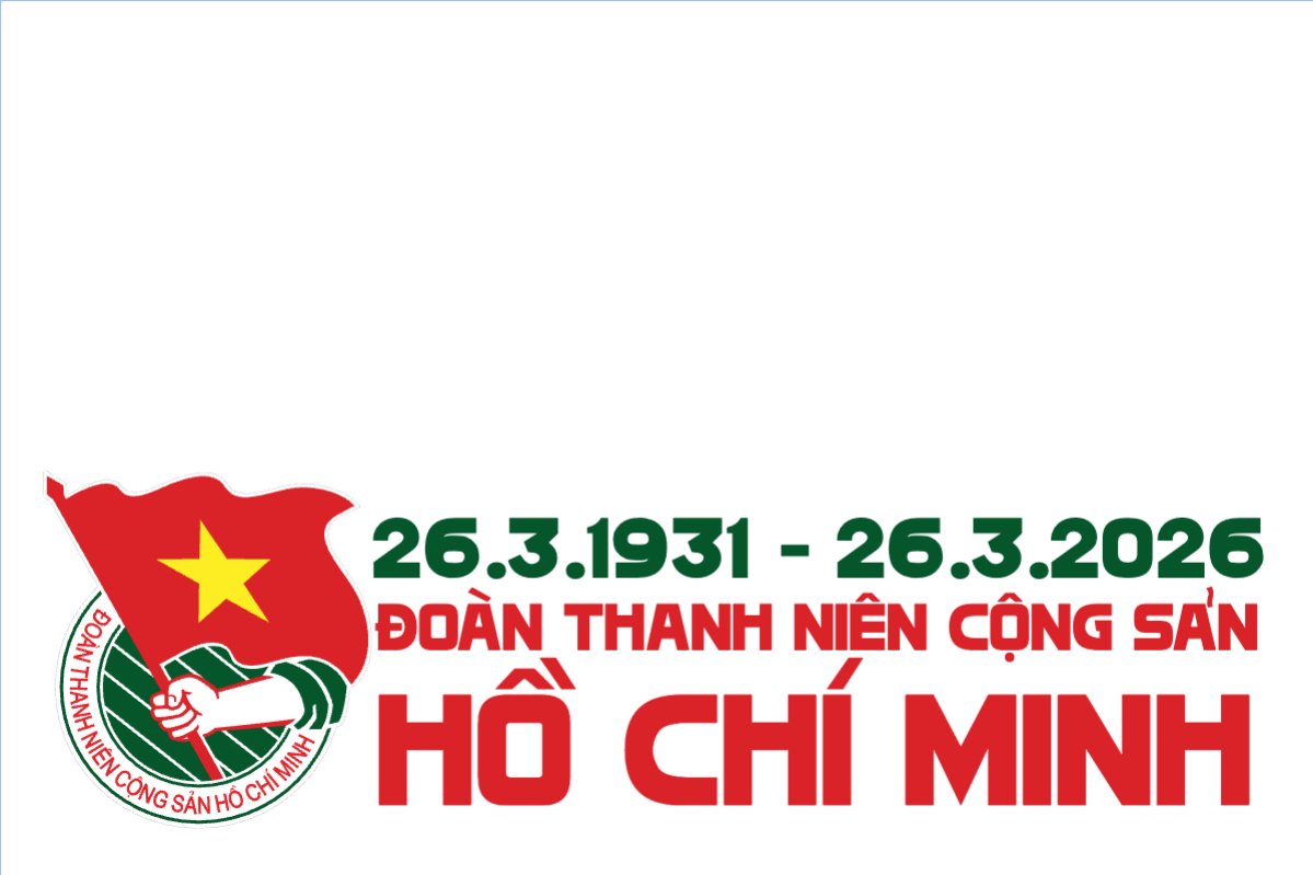 Mẫu Hashtag cầm tay Đoàn TNCS Hồ Chí Minh — LayerPic