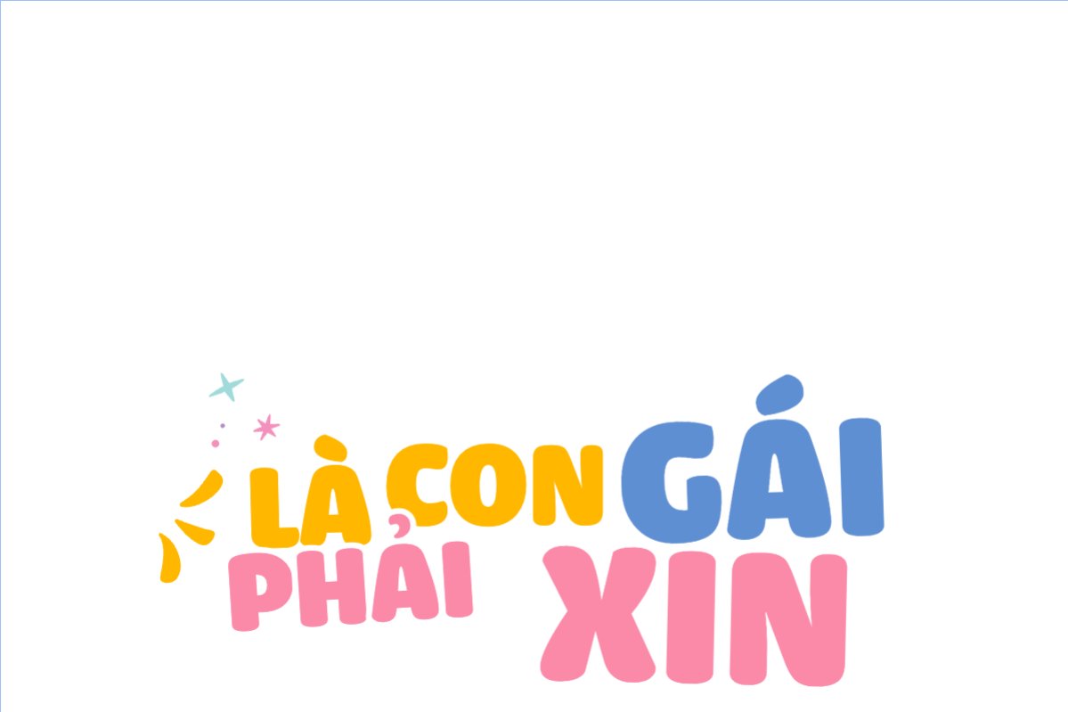 Mẫu Hashtag cầm tay Là con gái phải xinh — LayerPic