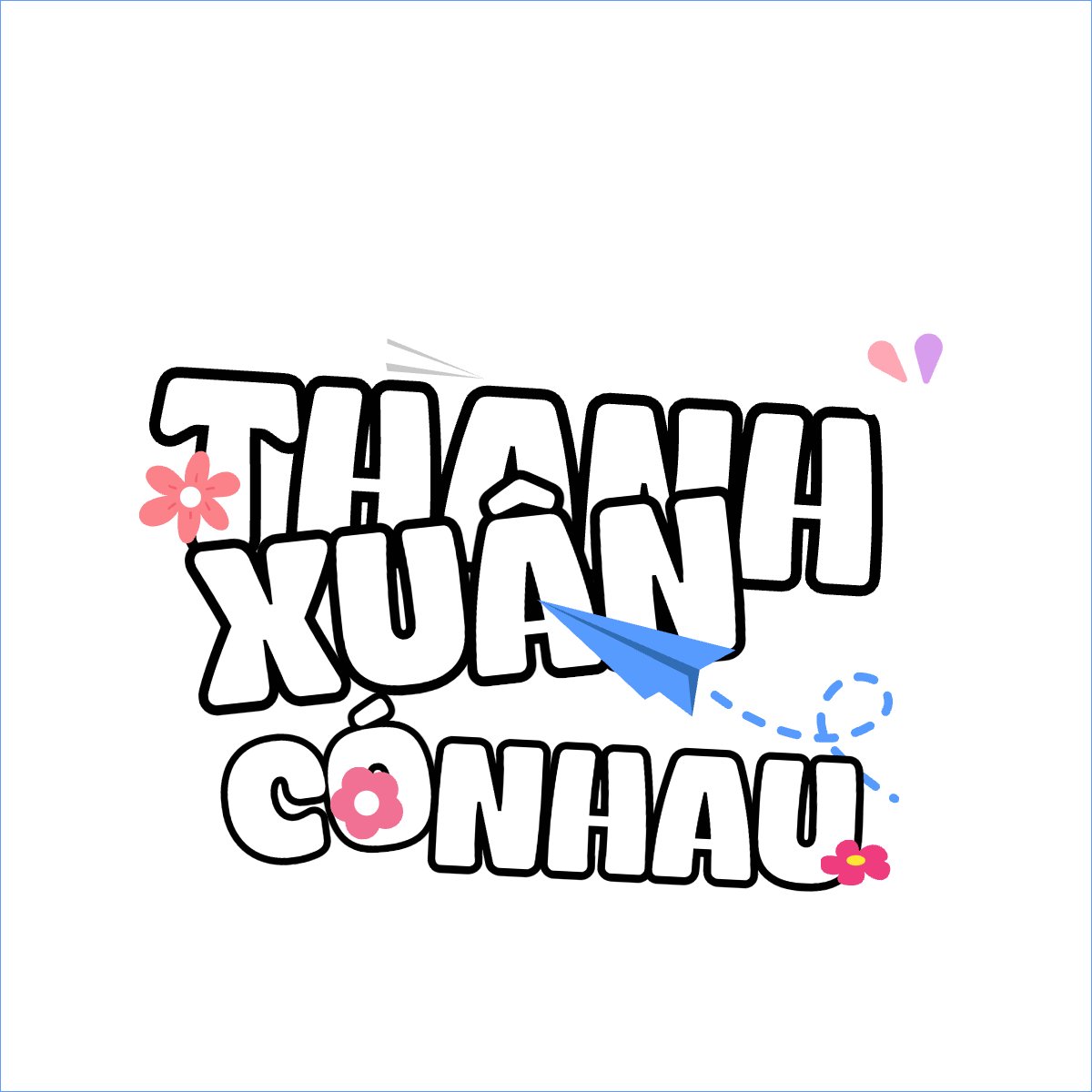 Mẫu Túi canvas Cuối cấp, áo lớp, thanh xuân, kỉ yếu, Final year, class shirt, youth, yearbook,cute, dễ thương, hội nhóm, team, tập thể — LayerPic