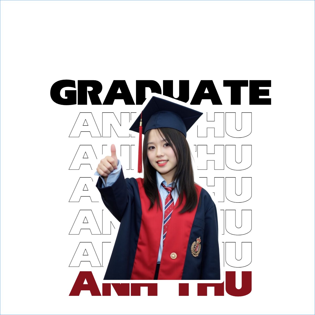 Mẫu Túi canvas Tốt nghiệp, kỉ yếu, graduate, cá nhân, trending, hot, viral, xu hướng, thịnh hành — LayerPic