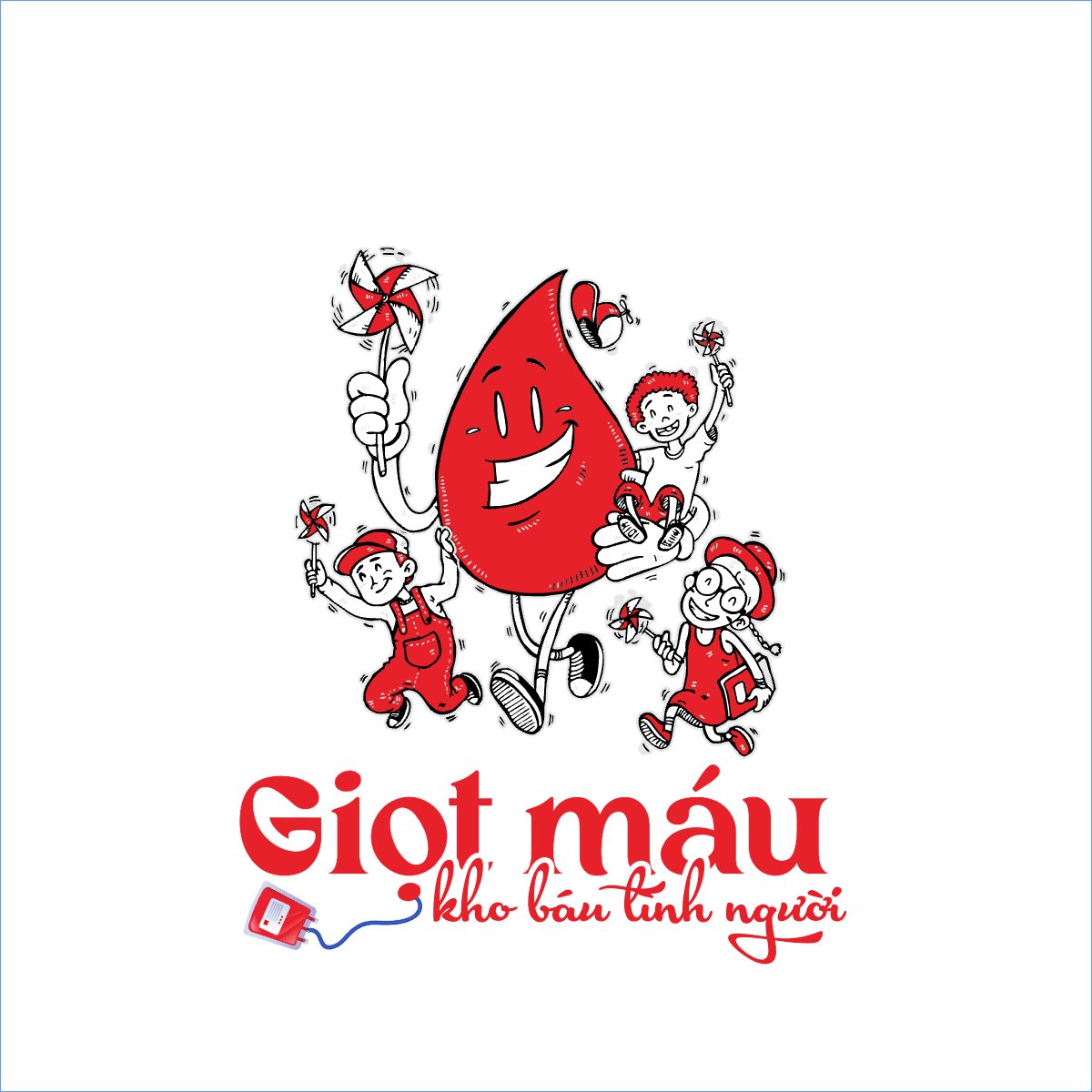 Mẫu Túi canvas Mùa hè xanh, tình nguyện viên, tình nguyện, hội nhóm, team, tập thể — LayerPic