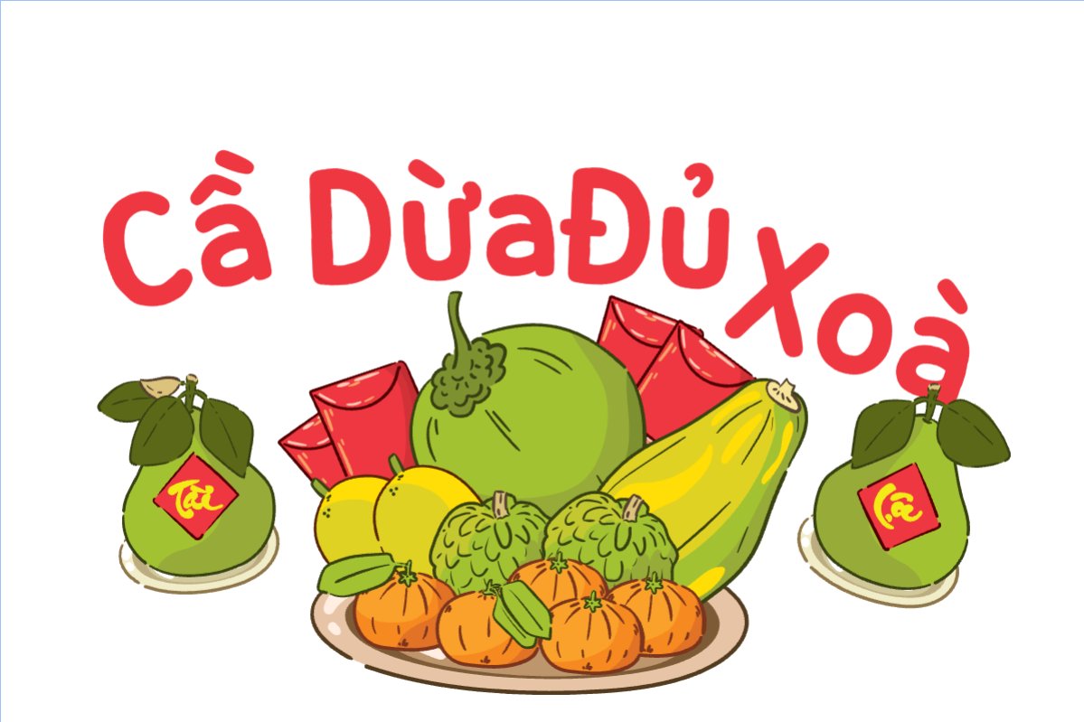 Cầu dừa đủ xoài