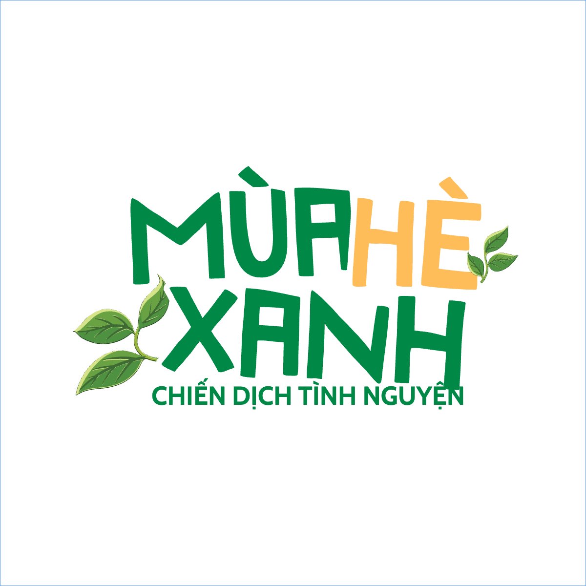 Mẫu Túi canvas Mùa hè xanh, tình nguyện viên, tình nguyện, hội nhóm, team, tập thể — LayerPic