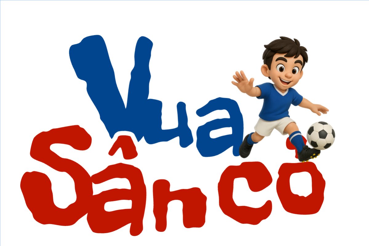 Mẫu Hashtag cầm tay Vua sân cỏ — LayerPic
