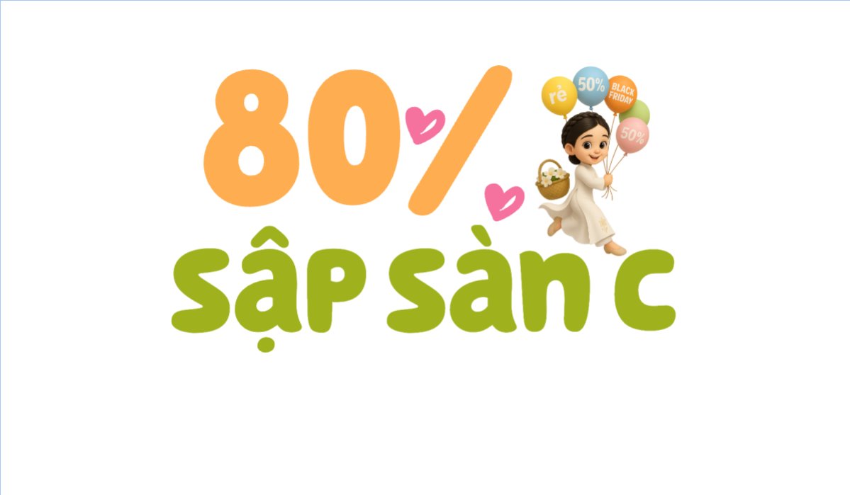 Mẫu Hashtag cầm tay 80% sập sàn cuối năm — LayerPic