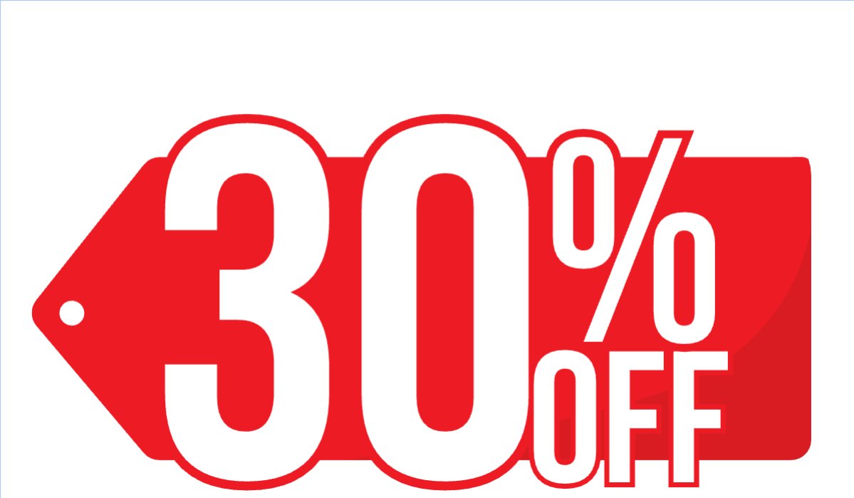 30% off
