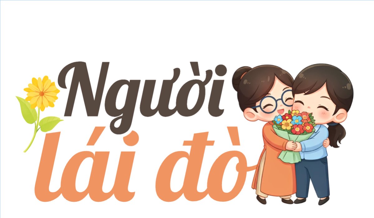 Mẫu Hashtag cầm tay Người lái đò — LayerPic
