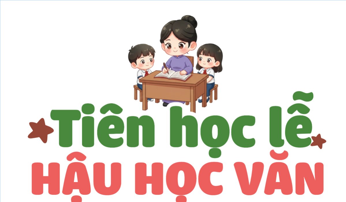 Mẫu Hashtag cầm tay Tiên học lễ hậu học văn — LayerPic