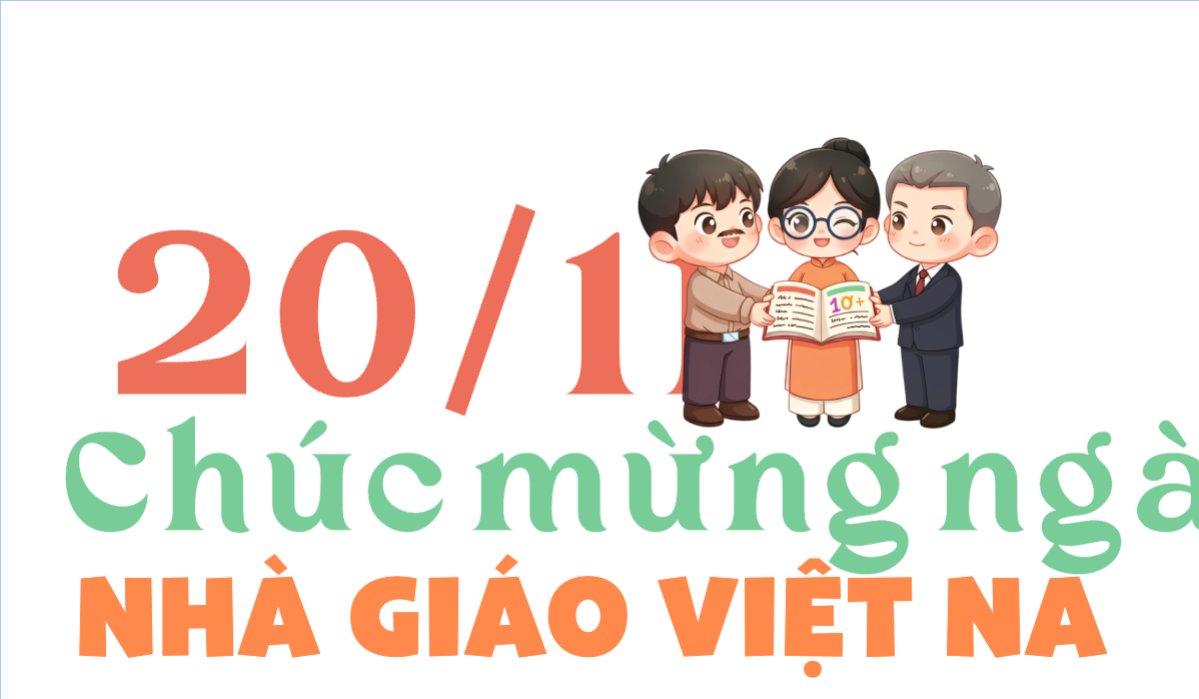 Mẫu Hashtag cầm tay Chúc mừng ngày Nhà Giáo Việt Nam 20/11 — LayerPic
