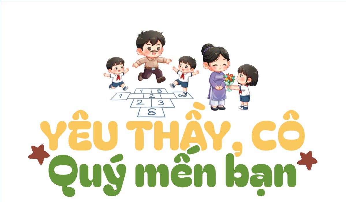 Mẫu Hashtag cầm tay Yêu thầy cô quý mến bạn — LayerPic