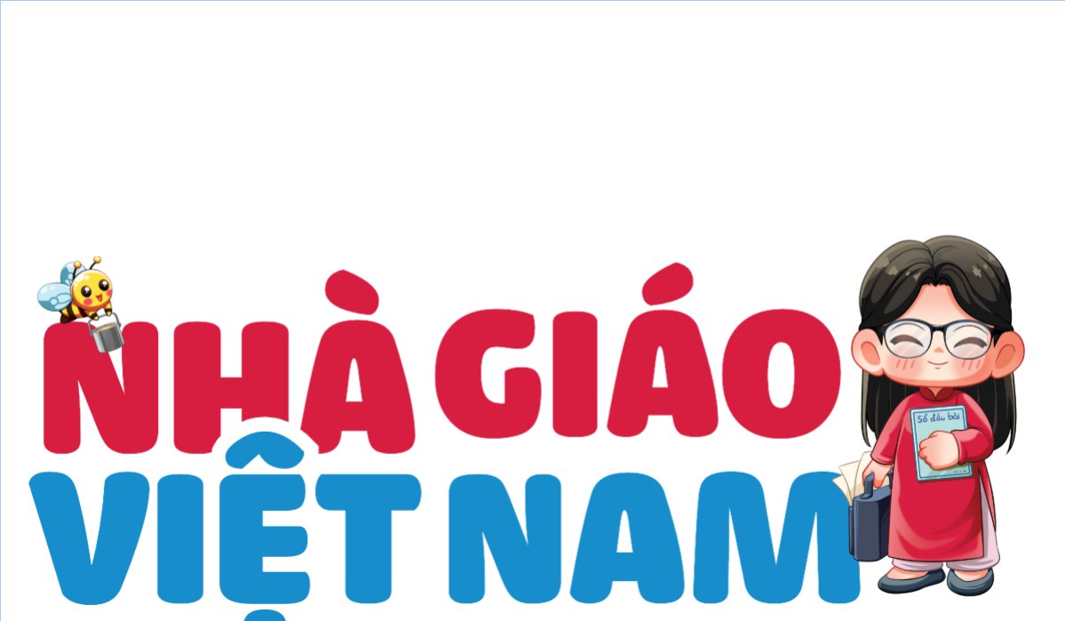 Mẫu Hashtag cầm tay Nhà giáo Việt Nam — LayerPic