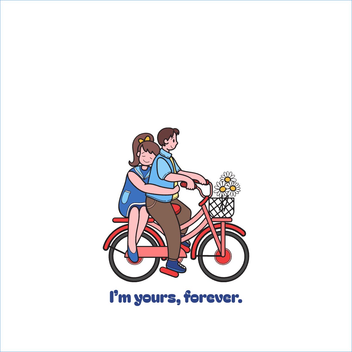 Mẫu Túi canvas Tình yêu, love, cặp đôi, couple, cá nhân — LayerPic