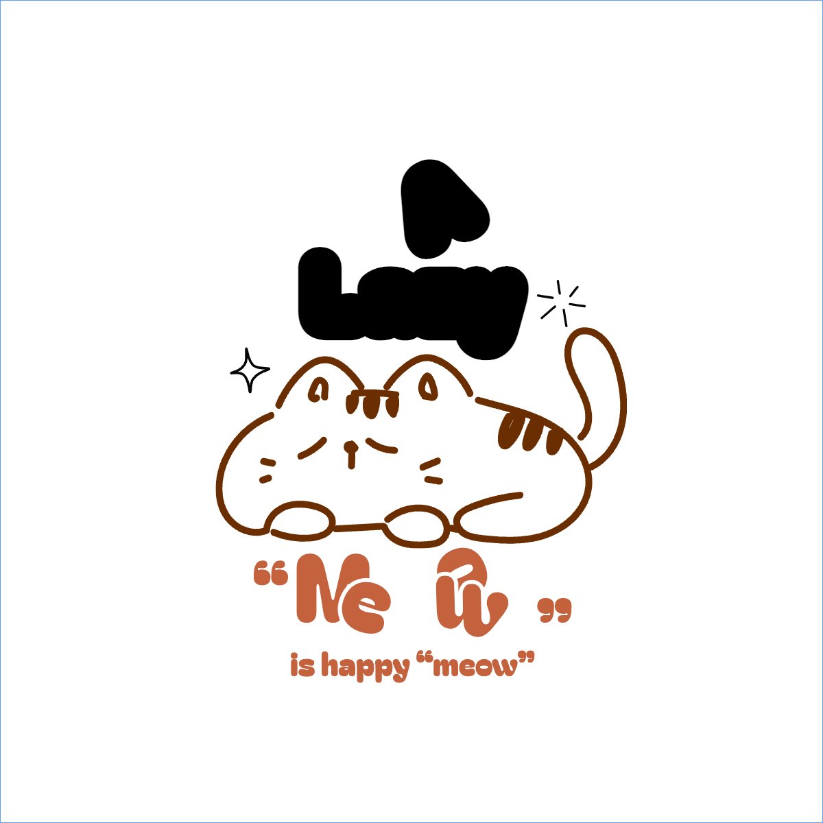 Mẫu Túi canvas Trending, cat, mèo, cá nhân, nhân vật, personal style, signature — LayerPic