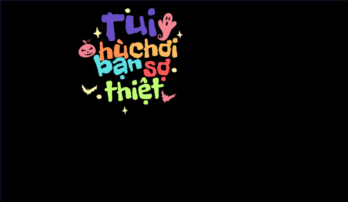 Mẫu Hashtag cầm tay Halloween, lễ hội ma quái, sự kiện, event, dễ thương, cute, chibi, hoạt hình, cartoon — LayerPic