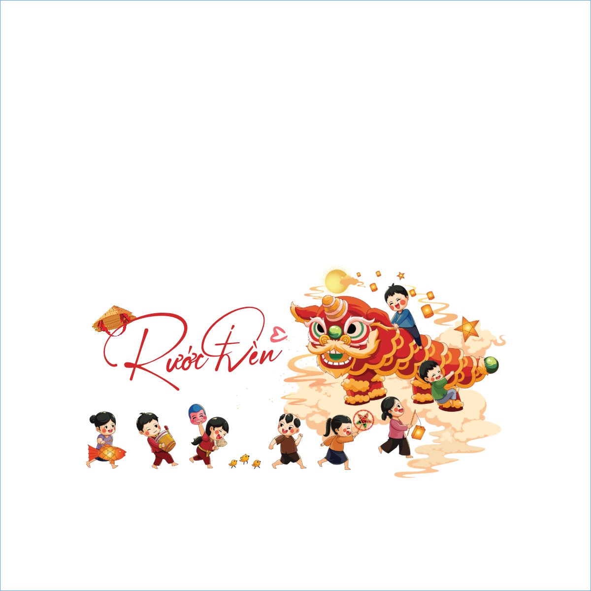 Mẫu Túi canvas Trung thu, mid autumn, lễ hội, truyền thống, sự kiện, event — LayerPic