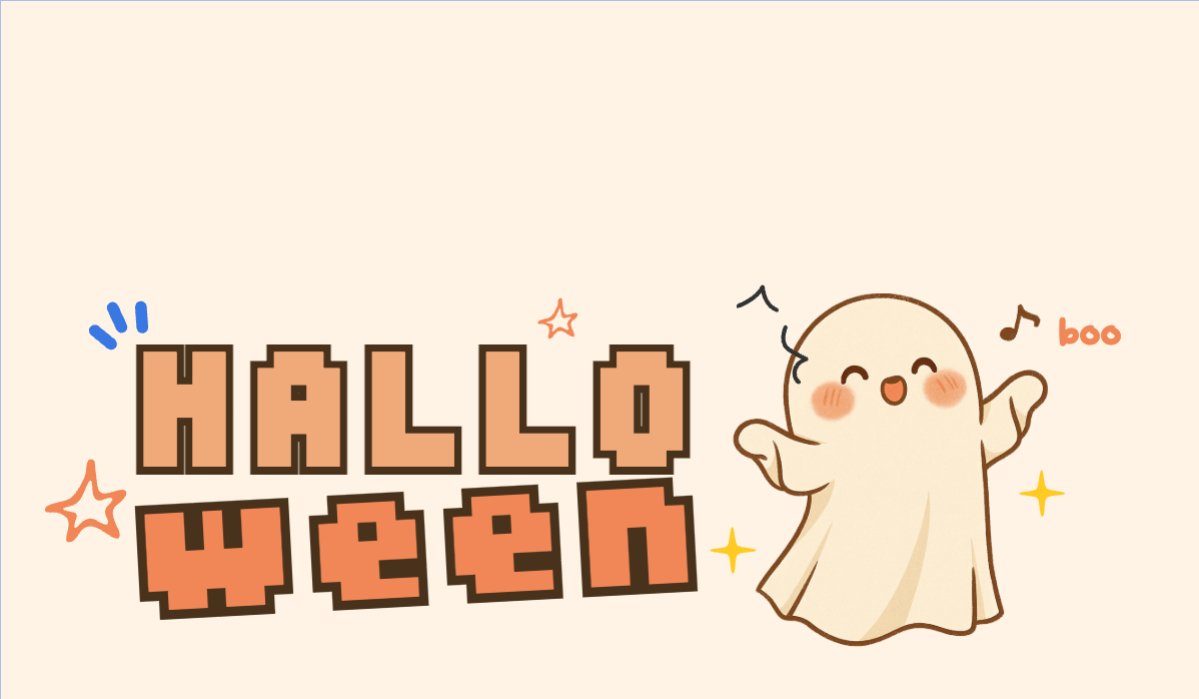 Halloween, lễ hội ma quái, sự kiện, event, dễ thương, cute, chibi, hoạt hình, cartoon