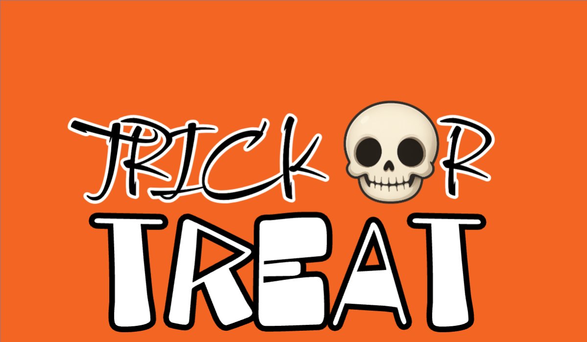 Mẫu Hashtag cầm tay Halloween, lễ hội ma quái, sự kiện, event, dễ thương, cute, chibi, hoạt hình, cartoon — LayerPic