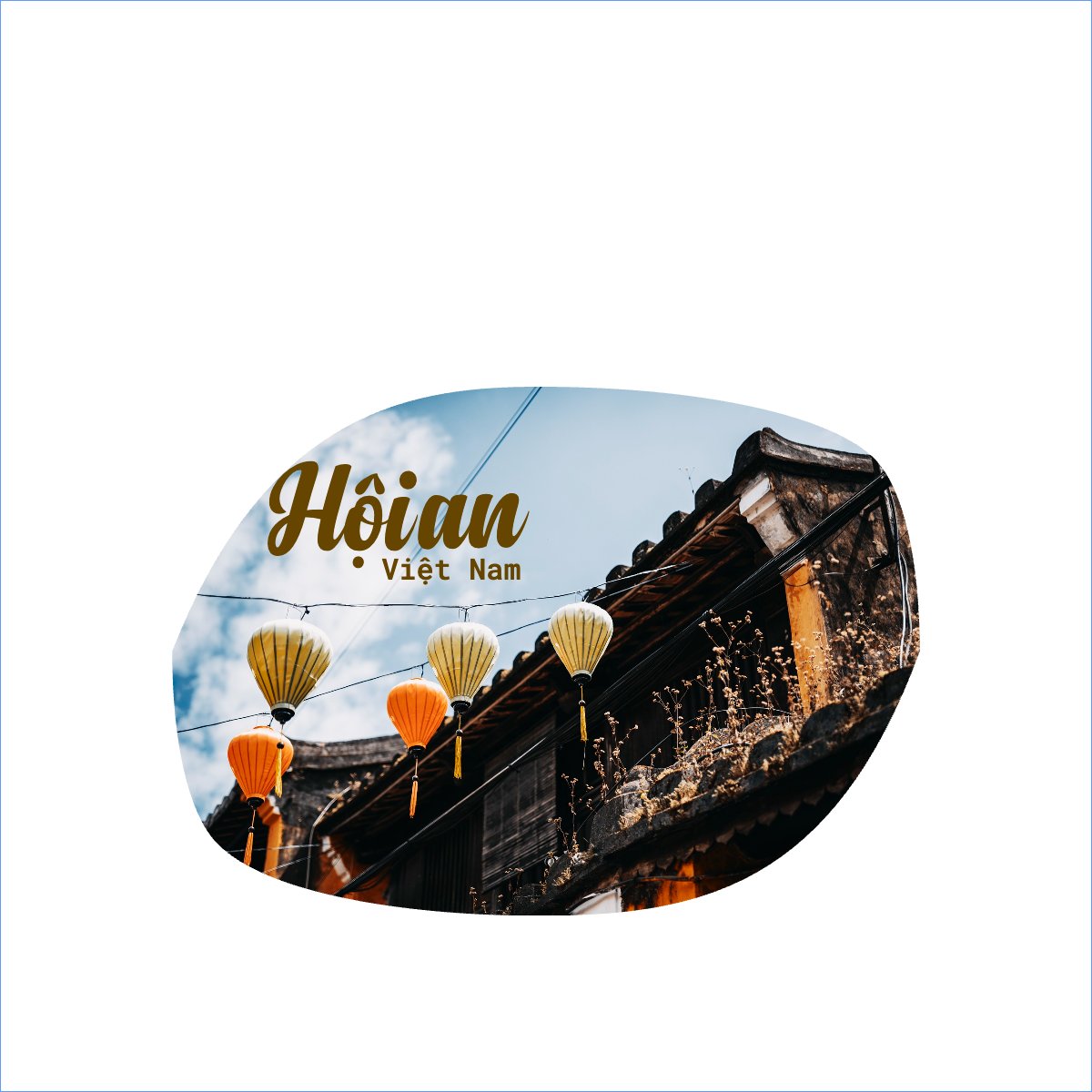 Mẫu Túi canvas Hội An, thiên nhiên, travel, du lịch, khám phá — LayerPic