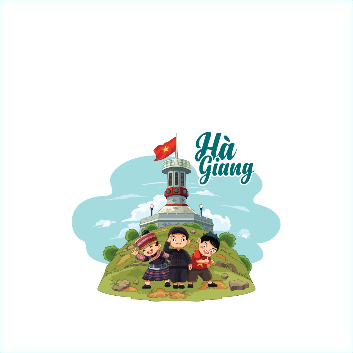Mẫu Túi canvas Thiên nhiên, phong cảnh, du lịch, travel, khám phá, hội nhóm, tập thể, team — LayerPic
