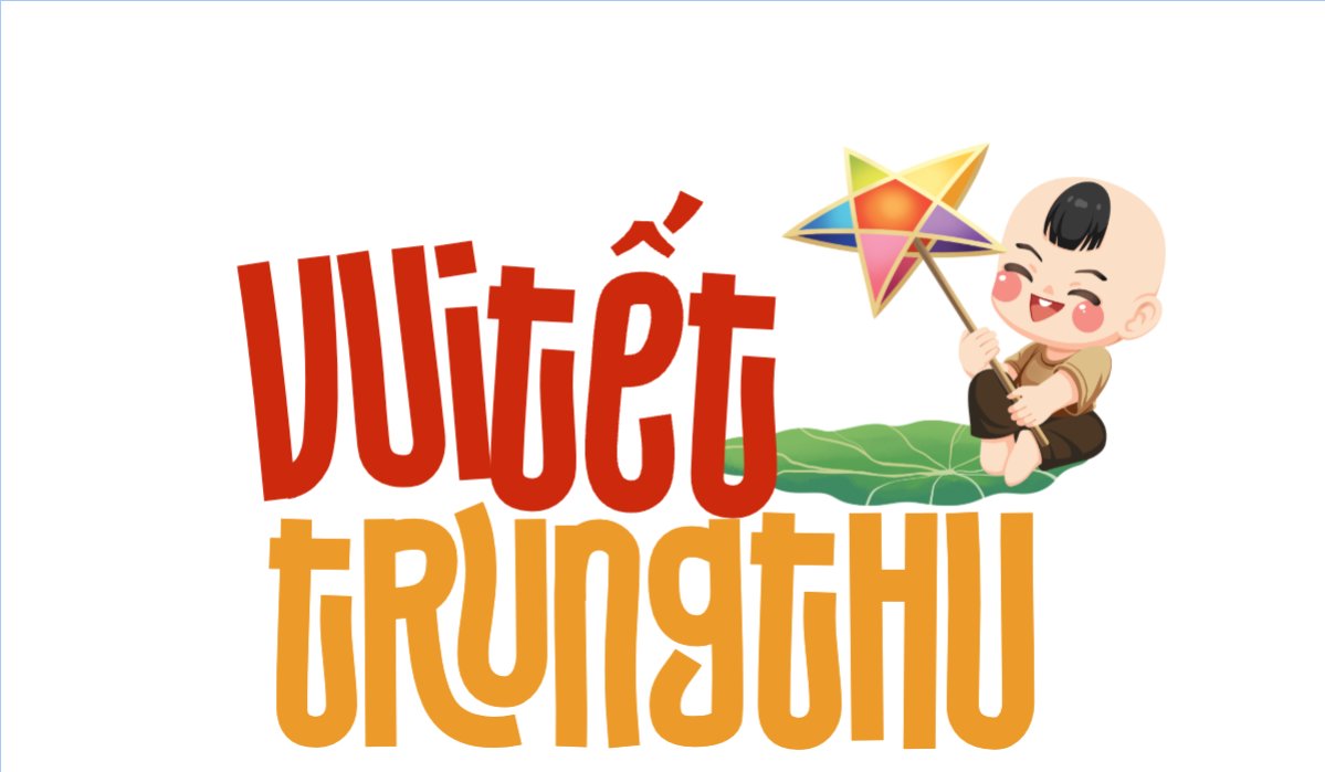 Mẫu Hashtag cầm tay Trung thu, Tết Đoàn Viên, mid-autumn festival, sự kiện, event, dễ thương, cute, chibi, hoạt hình, cartoon — LayerPic