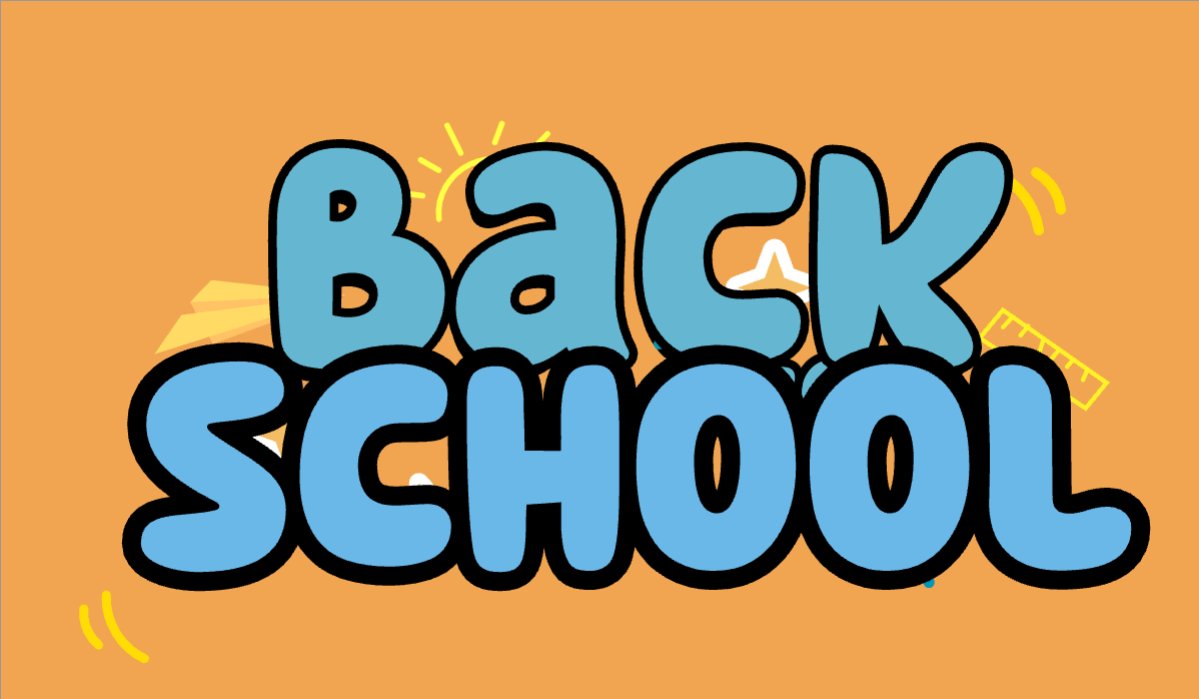 Mẫu Hashtag cầm tay Tựu trường, đến trường, nhập học, back to school, giáo dục, education, school, trường học, hiện đại, modern — LayerPic