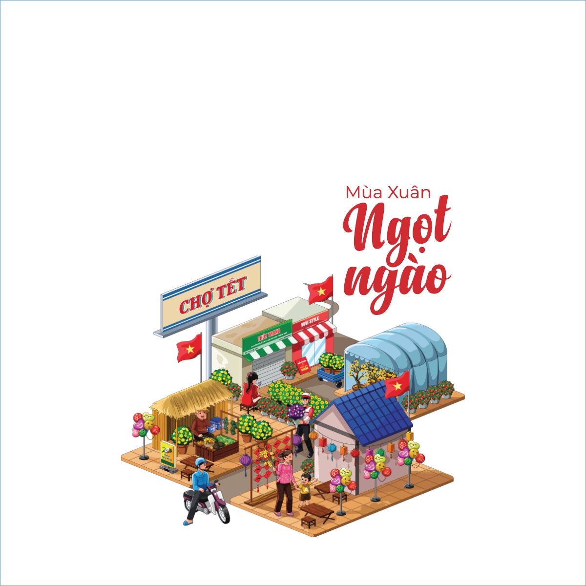 Mẫu Túi canvas Tết, xuân, truyền thống, traditional, dân gian, cổ truyền, du lịch, travel — LayerPic
