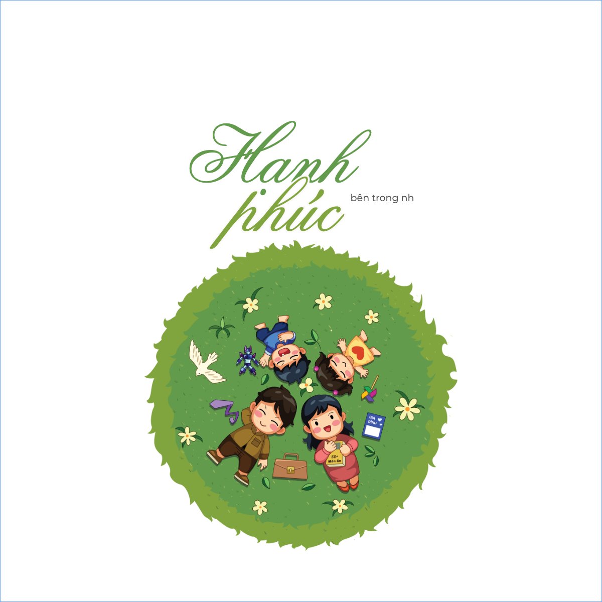 Mẫu Túi canvas Tình yêu, love, gia đình, family, nhà — LayerPic