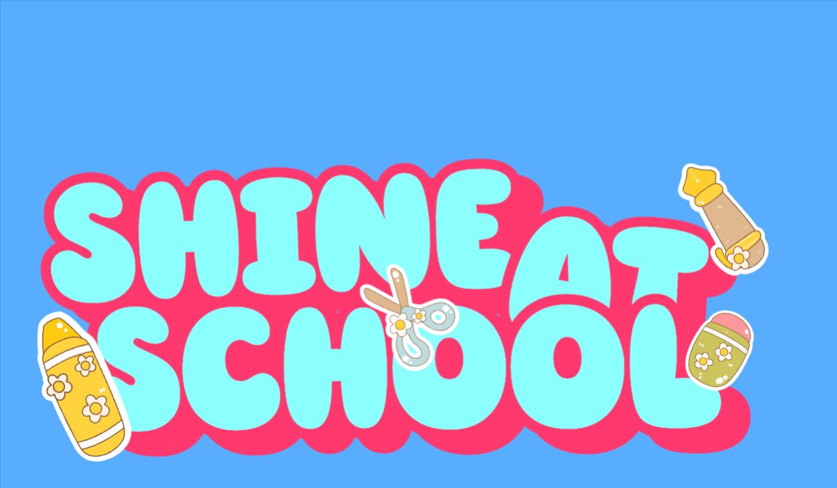 Mẫu Hashtag cầm tay Tựu trường, đến trường, nhập học, giáo dục, education, school, trường học, dễ thương, cute, chibi, hoạt hình, cartoon — LayerPic