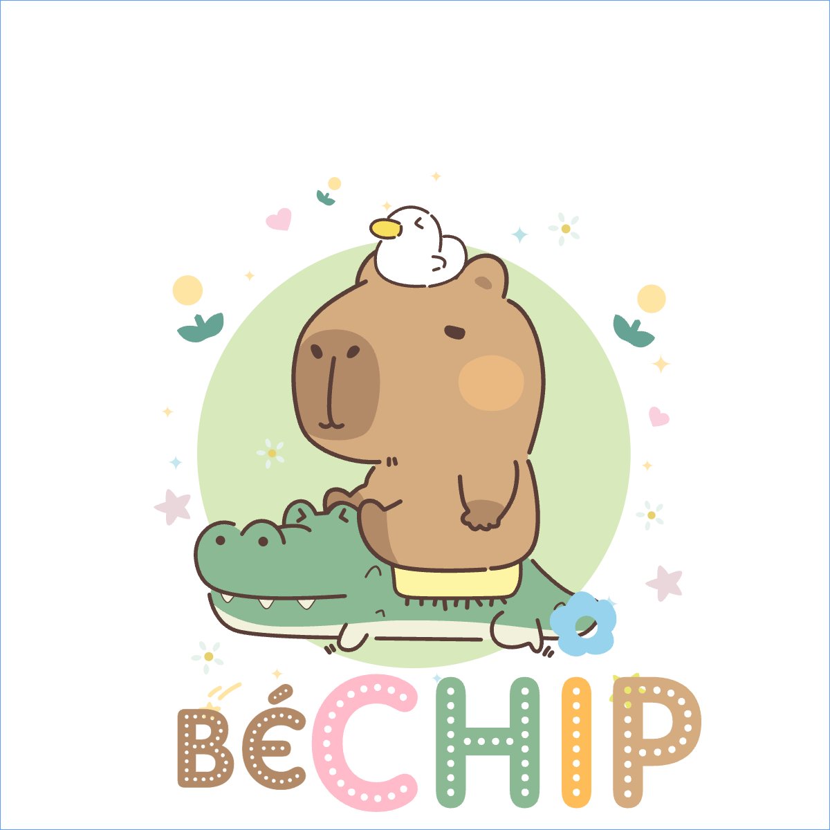 Mẫu Túi canvas Capybara, chuột lang nước, trending, hot, viral, xu hướng, thịnh hành — LayerPic