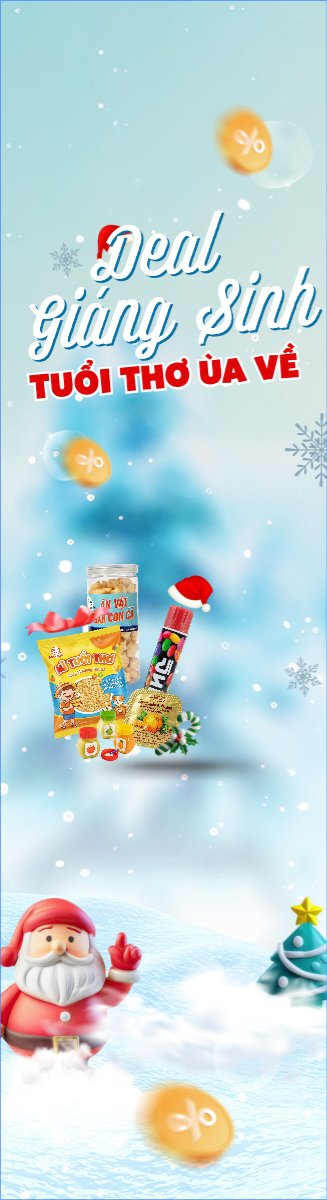 Deal giáng sinh tuổi thơ ùa về