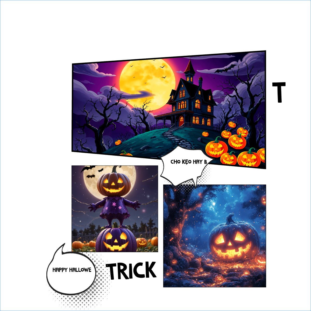 Mẫu Túi canvas Halloween, Sự kiện, event, chương trình — LayerPic