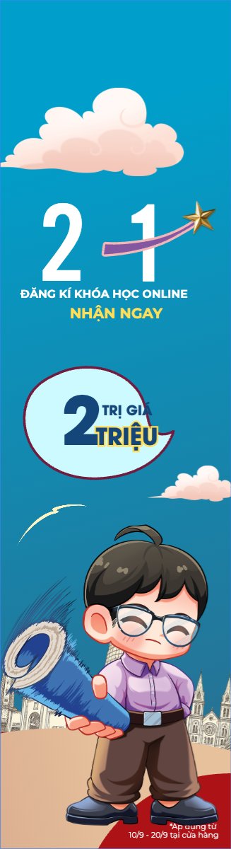 Giảm khóa học online