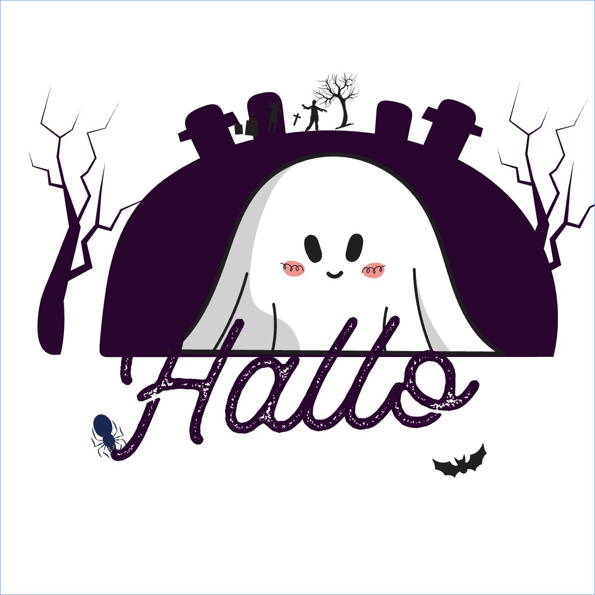 Mẫu Túi canvas Halloween, Sự kiện, event, chương trình — LayerPic